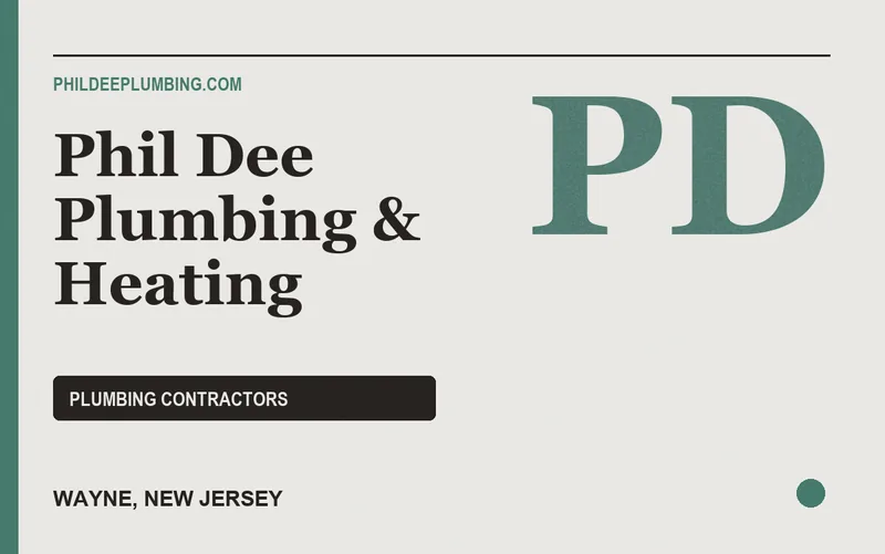 Phil Dee Plumbing & Heating in Wayne, New Jersey