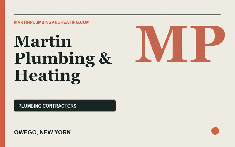 Martin Plumbing & Heating in Owego, New York