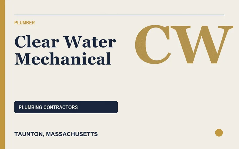 Clear Water Mechanical in Taunton, Massachusetts