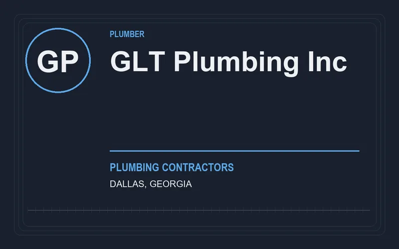 GLT Plumbing Inc in Dallas, Georgia