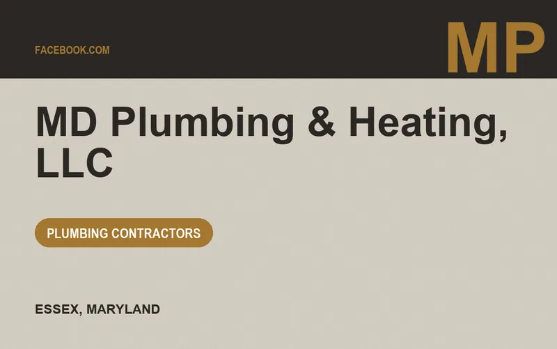MD Plumbing & Heating, LLC in Essex, Maryland