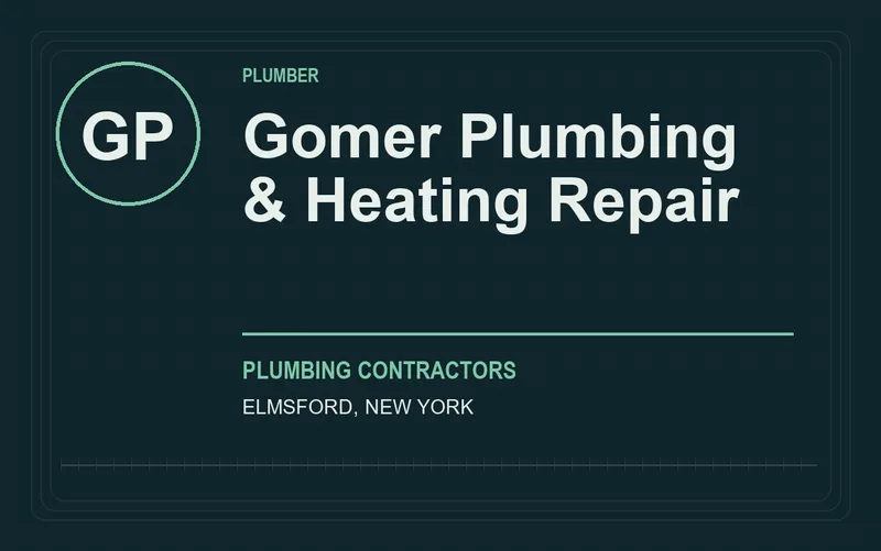Gomer Plumbing & Heating Repair in Elmsford, New York