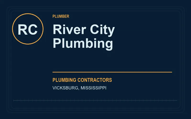 River City Plumbing in Vicksburg, Mississippi
