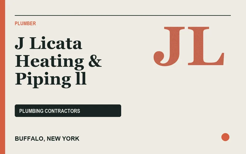 J Licata Heating & Piping ll in Buffalo, New York