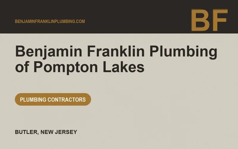 Benjamin Franklin Plumbing of Pompton Lakes in Butler, New Jersey