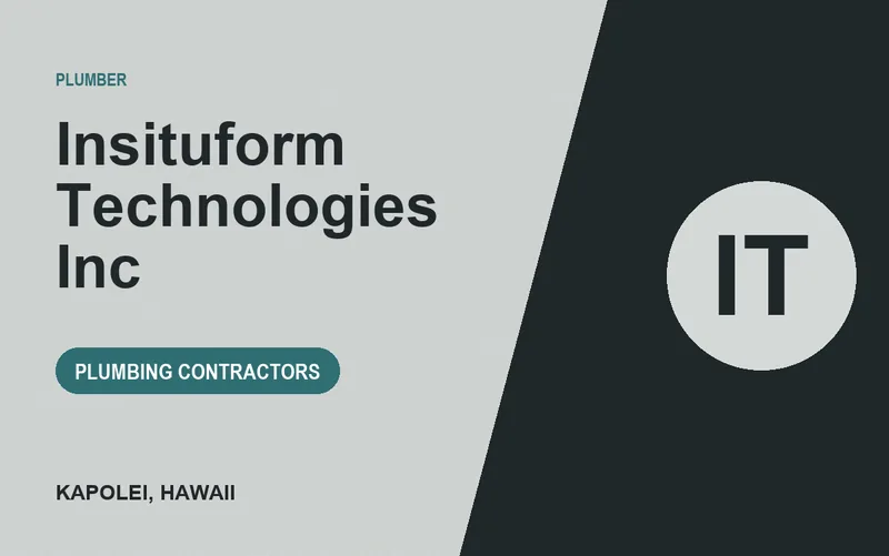 Insituform Technologies Inc in Kapolei, Hawaii