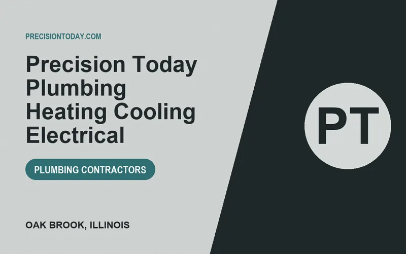 Precision Today Plumbing Heating Cooling Electrical in Oak Brook, Illinois