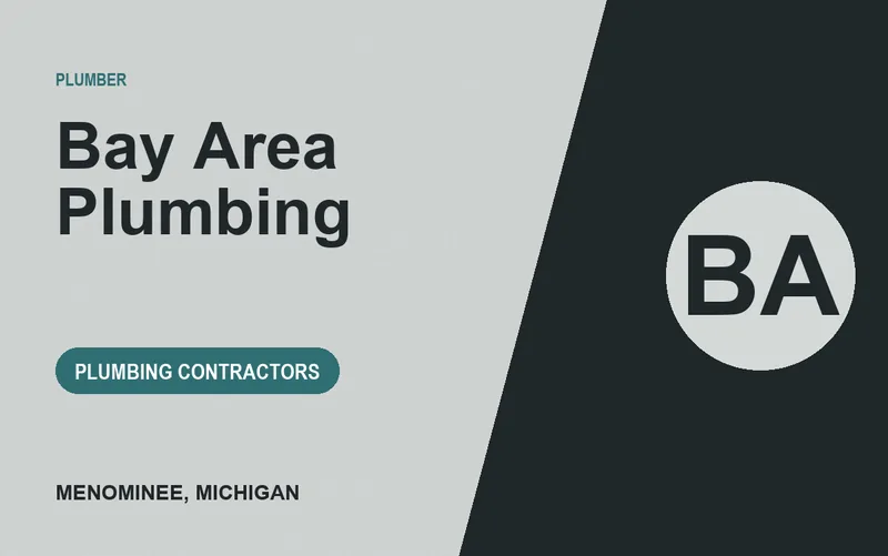 Bay Area Plumbing in Menominee, Michigan