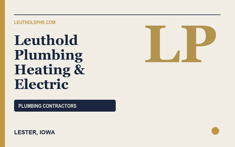 Leuthold Plumbing Heating & Electric in Lester, Iowa