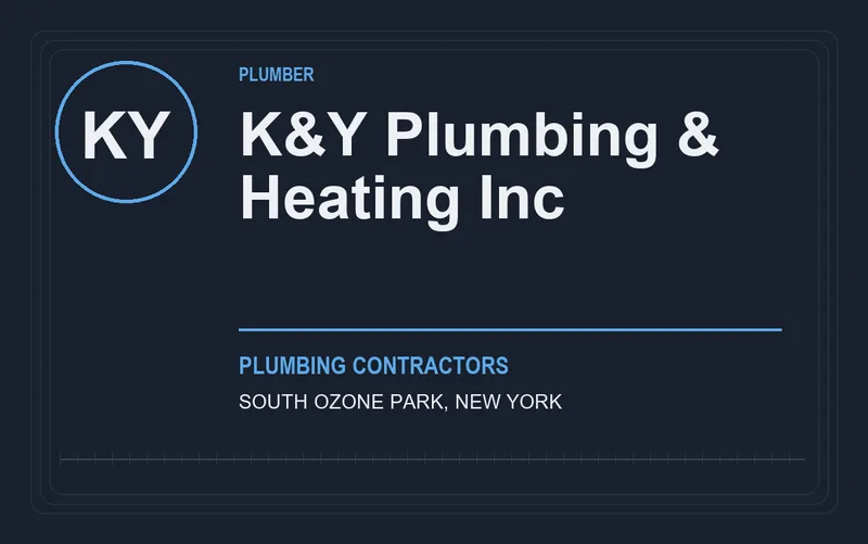 K&Y Plumbing & Heating Inc in South Ozone Park, New York