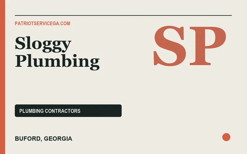 Sloggy Plumbing in Buford, Georgia