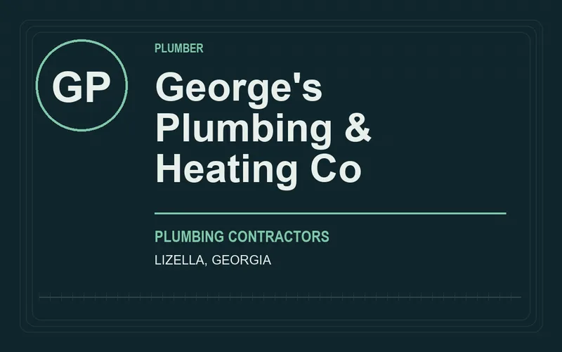 George's Plumbing & Heating Co in Lizella, Georgia