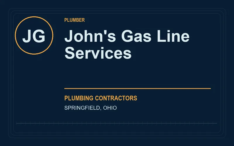 John's Gas Line Services in Springfield, Ohio