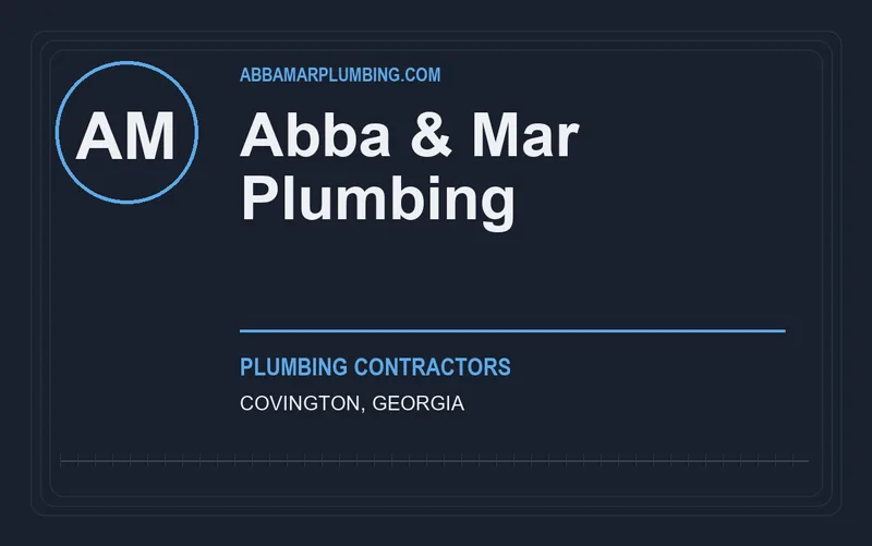 ABBA & MAR PLUMBING in Covington, Georgia