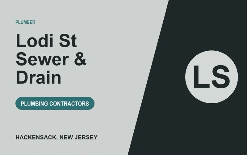 Lodi St Sewer & Drain in Hackensack, New Jersey