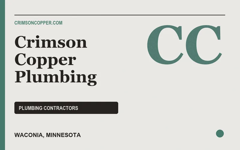 Crimson Copper Plumbing in Waconia, Minnesota