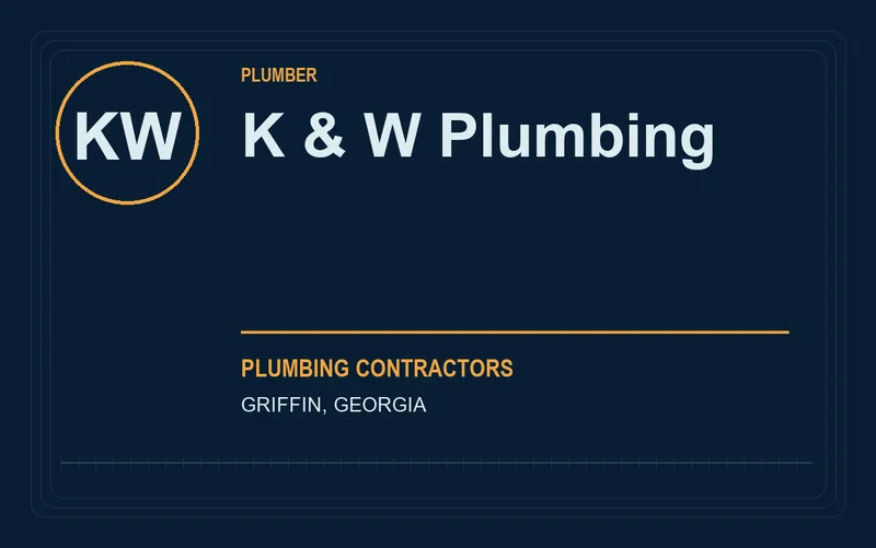 K & W Plumbing in Griffin, Georgia