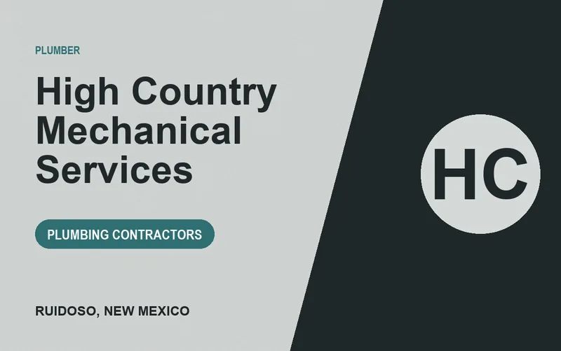 High Country Mechanical Services in Ruidoso, New Mexico