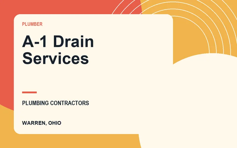 A-1 Drain Services in Warren, Ohio