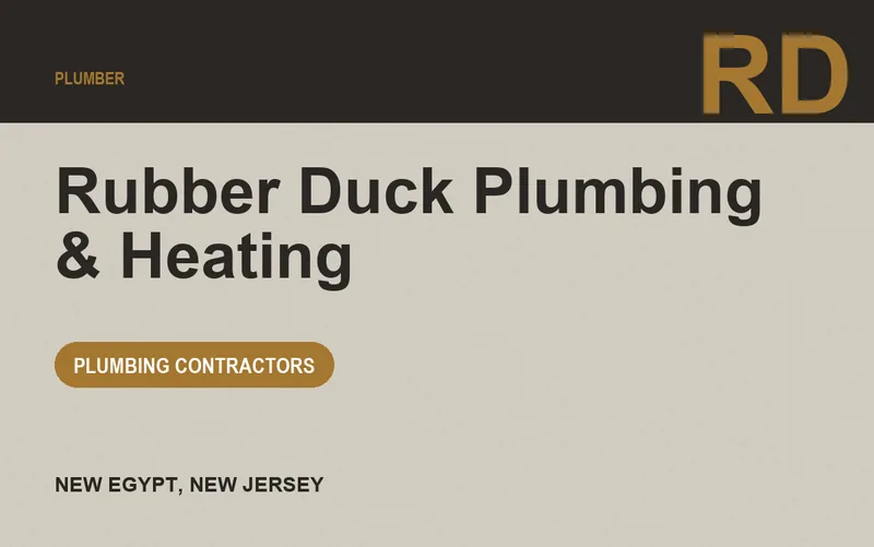 Rubber Duck Plumbing & Heating in New Egypt, New Jersey
