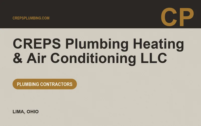 CREPS Plumbing Heating & Air Conditioning LLC in Lima, Ohio