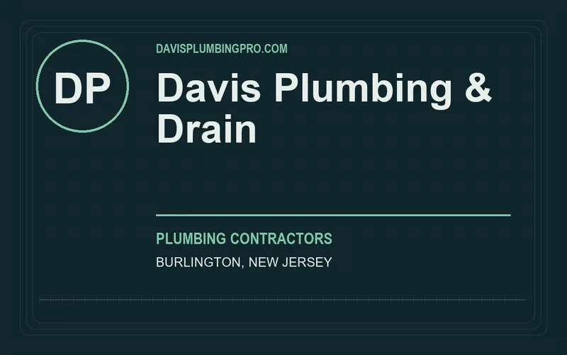 Davis Plumbing & Drain in Burlington, New Jersey