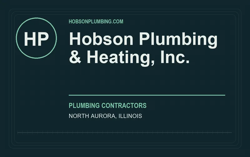 Hobson Plumbing & Heating, Inc. in North Aurora, Illinois