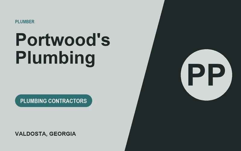 Portwood's Plumbing in Valdosta, Georgia