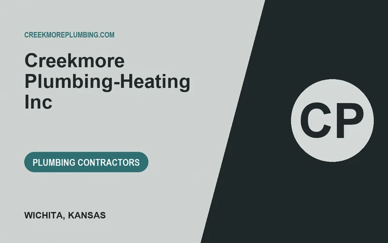 Creekmore Plumbing-Heating Inc in Wichita, Kansas