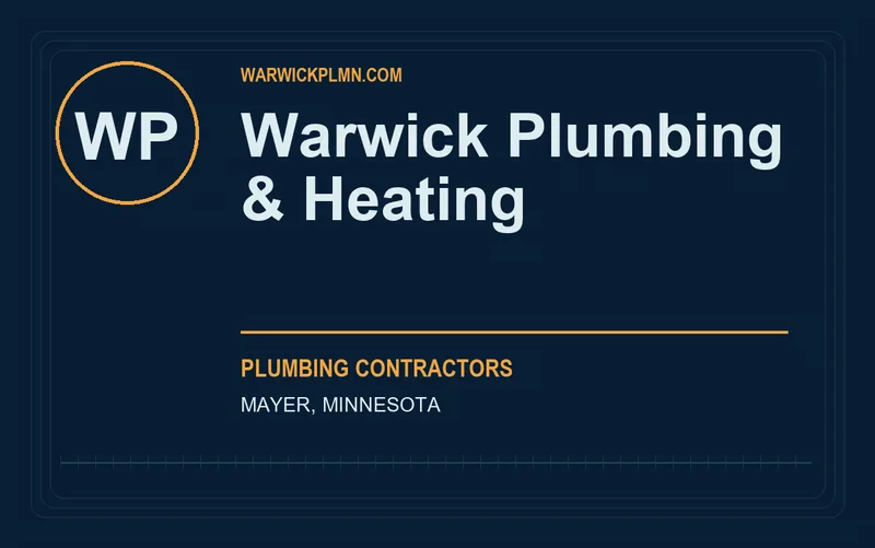 Warwick Plumbing & Heating in Mayer, Minnesota
