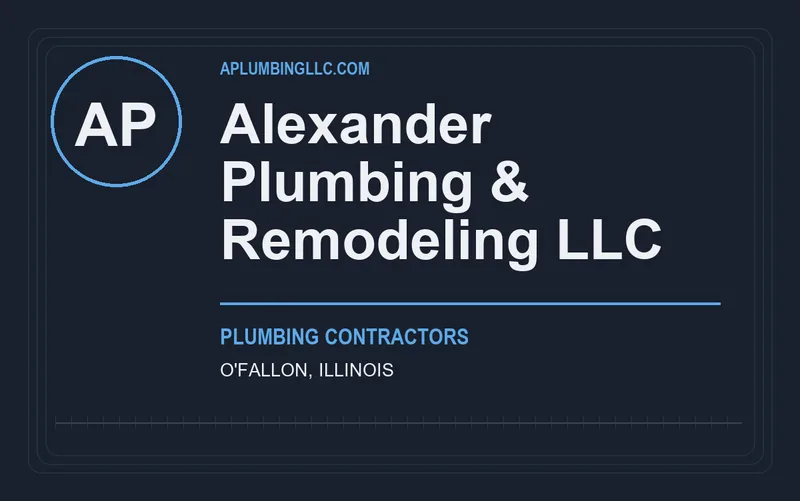 Alexander Plumbing & Remodeling LLC in O'Fallon, Illinois