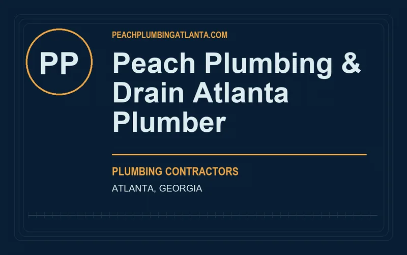 Peach Plumbing & Drain Atlanta Plumber in Atlanta, Georgia