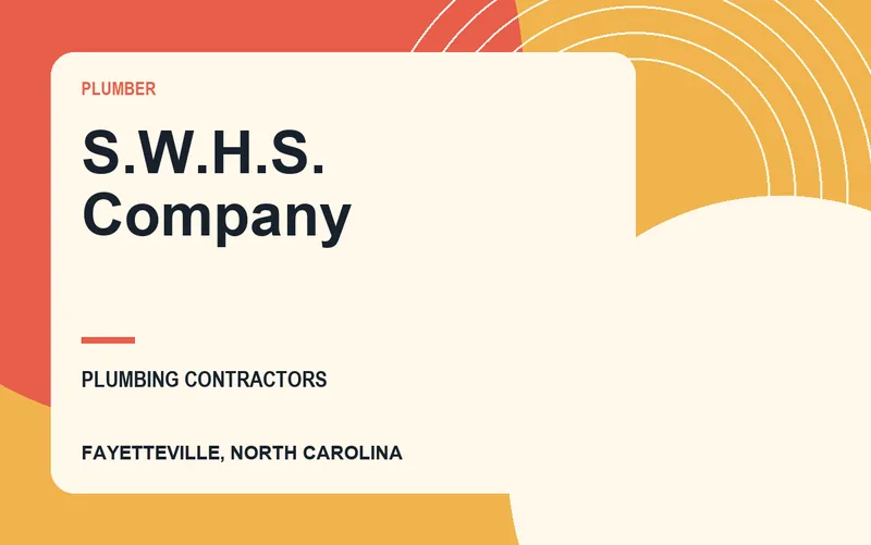 S.W.H.S. COMPANY in Fayetteville, North Carolina