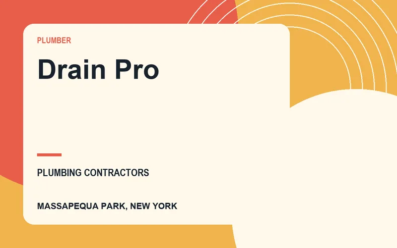 Drain Pro in Massapequa Park, New York
