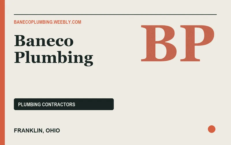 Baneco Plumbing in Franklin, Ohio