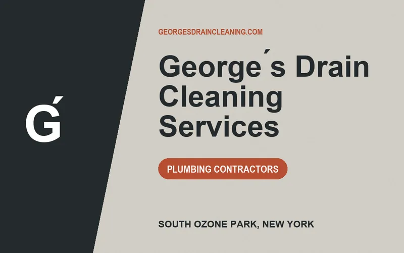 George ́s Drain Cleaning Services in South Ozone Park, New York