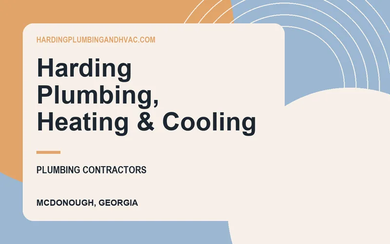 Harding Plumbing, Heating & Cooling in McDonough, Georgia