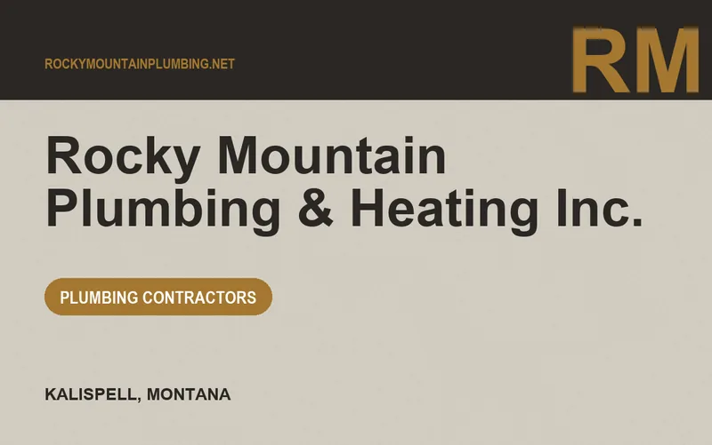 Rocky Mountain Plumbing & Heating Inc. in Kalispell, Montana