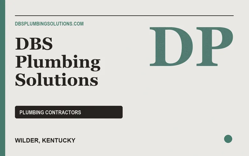 DBS Plumbing Solutions in Wilder, Kentucky