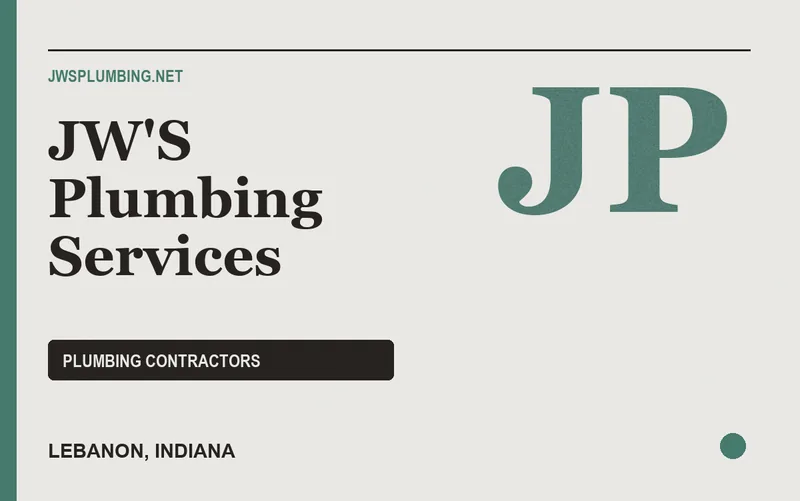 JW'S Plumbing Services in Lebanon, Indiana