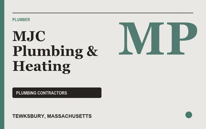 MJC Plumbing & Heating in Tewksbury, Massachusetts