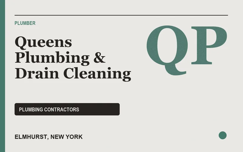 Queens Plumbing & Drain Cleaning in Elmhurst, New York