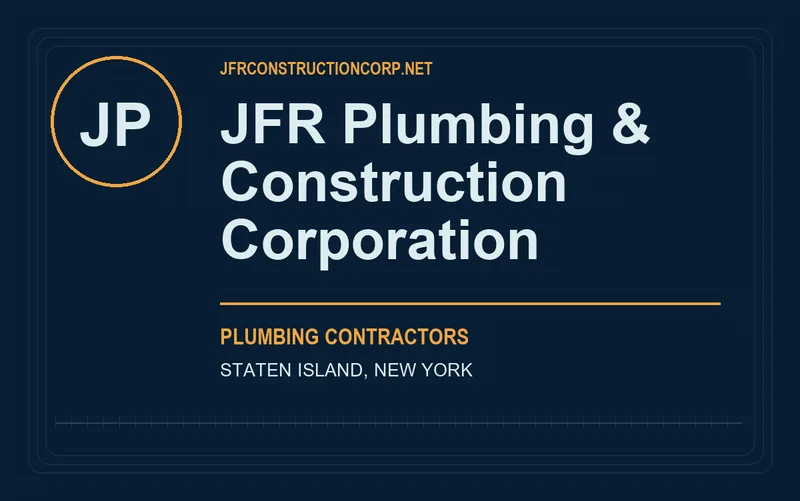 JFR Plumbing & Construction Corporation in Staten Island, New York