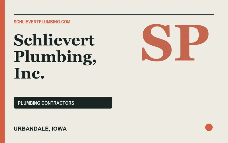 Schlievert Plumbing, Inc. in Urbandale, Iowa