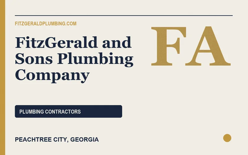 FitzGerald and Sons Plumbing Company in Peachtree City, Georgia