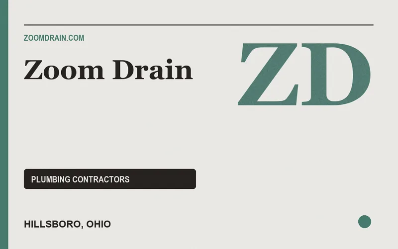 Zoom Drain in Hillsboro, Ohio