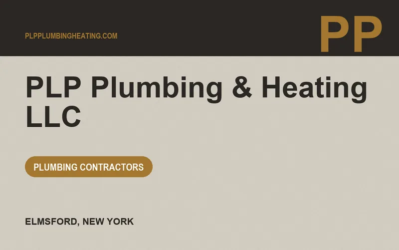 PLP Plumbing & Heating LLC in Elmsford, New York