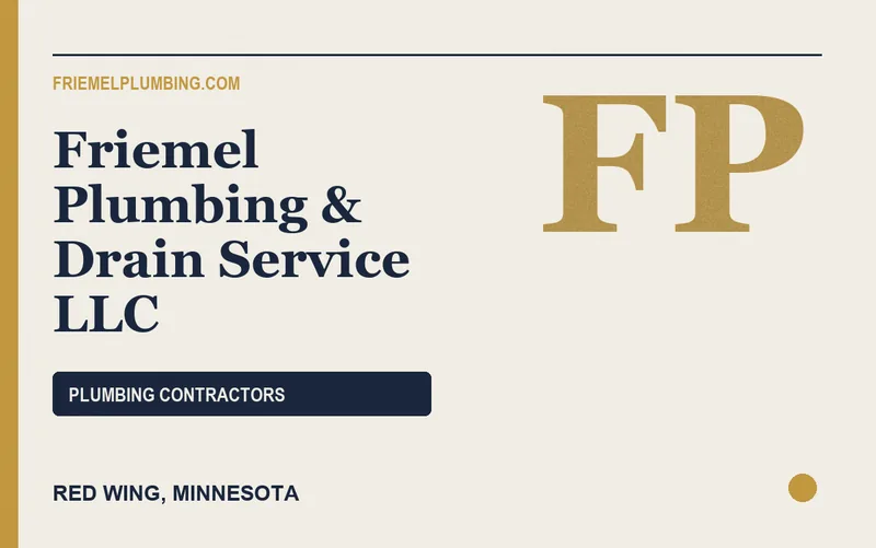 Friemel Plumbing & Drain Service LLC in Red Wing, Minnesota