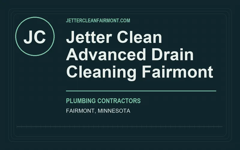 Jetter Clean Advanced Drain Cleaning Fairmont in Fairmont, Minnesota