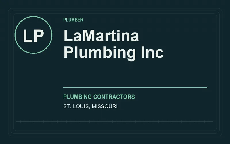 LaMartina Plumbing Inc in St. Louis, Missouri